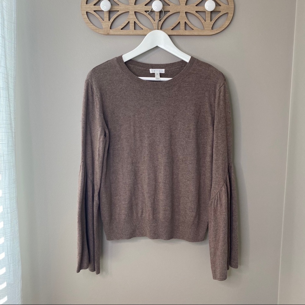Leith Pullover Sweater Brown Sz XS